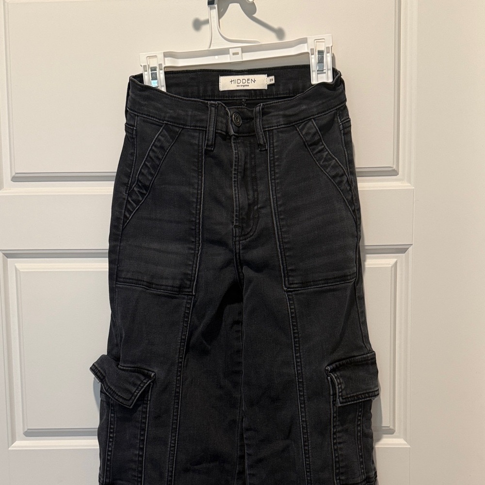 Hidden Women's Black Straight Leg Jeans